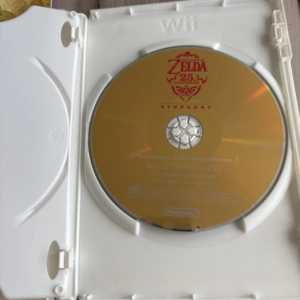 The Legend Of Zelda 25th Anniversary Symphony/manual Only- No Game Included